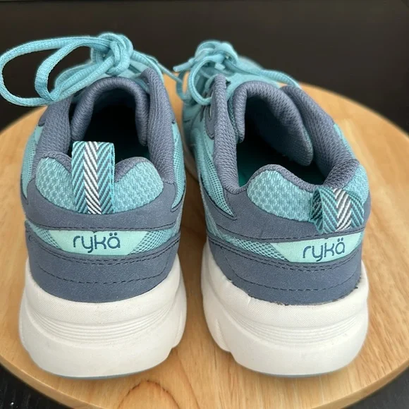 Ryka Water-Repellent Lace-Up Walking Sneaker - Skyrise - Picture 3 of 6